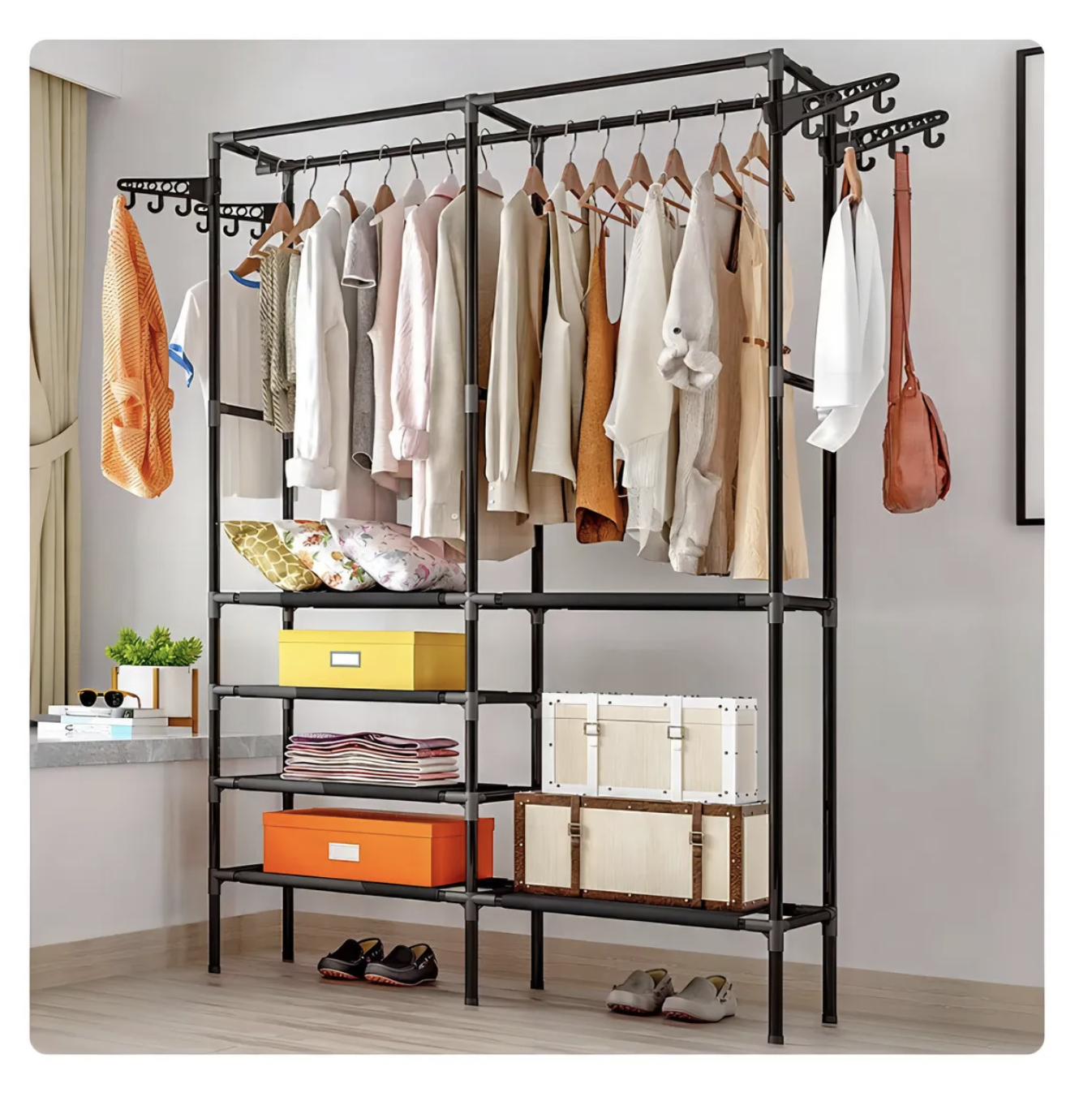 closet armable 2 modulos esqueleto